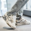 Versatile Thick Sole Casual Flat Shoes, Anti slip Youth Sports Trendy Shoes